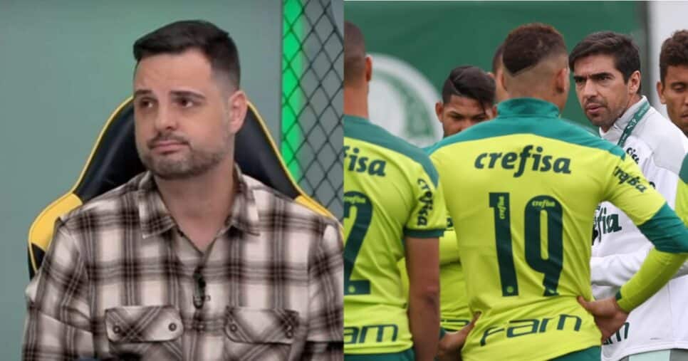 Chico Garcia paralisa Jogo Aberto com adeus de +1 reforço do Palmeiras - (Montagem / TV FOCO)