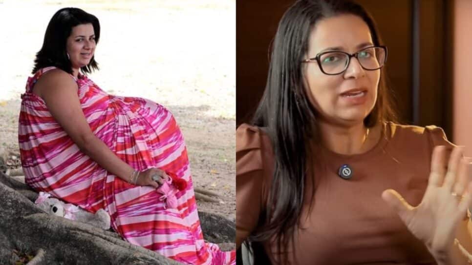 Grávida de Taubaté ressurge irreconhecível após 13 anos da farsa e grande polêmica (Fotos: Reprodução/ YouTube/ Internet/ Montagem TV Foco)