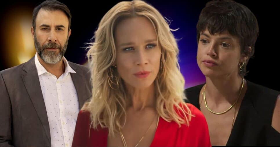 Hugo, Ísis e Luma em Mania de Você (Foto: Reprodução / Globo / Montagem TV Foco)