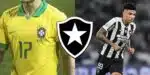 Botafogo confirma nova dupla de Igor Jesus (Reprodução: Thiago Ribeiro)