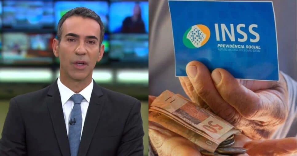 César Tralli, INSS