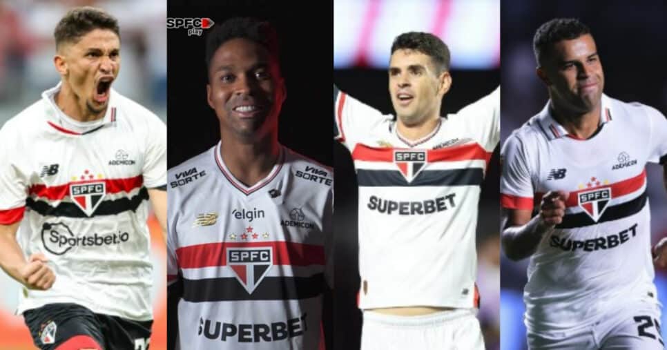 Pablo Maia, Wendell, Oscar e Alisson do podem reforçar a Seleção Brasileira (Foto: Reprodução/Montagem TV Foco)