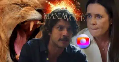 Mavi tem novo surto psicótico em Mania de Você, desespera Mércia e joga a própria cabeça aos leões (Foto: Reprodução/ TV Globo/ Freepik/ Montagem TV Foco)