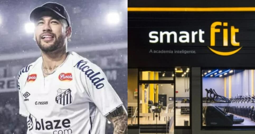 R$ 1B: Neymar vira dono de gigante para esmagar a Smart Fit (Foto: Reprodução/Montagem TV Foco)