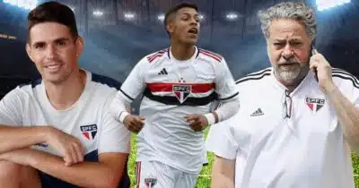 Oscar, Ryan e Casares (Foto: Reprodução / São Paulo / Canva / Montagem TV Foco)
