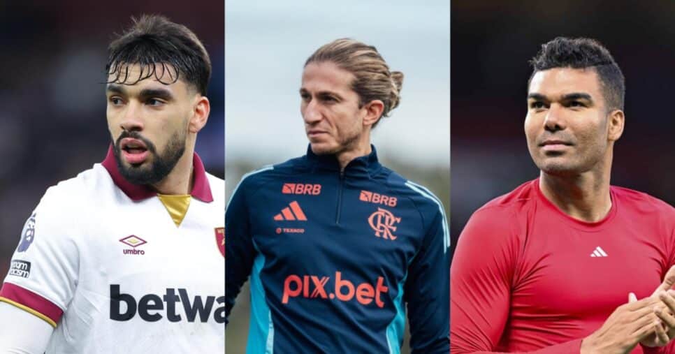 Filipe Luís arma pacotão de +3 reforços no Flamengo - (Montagem / TV FOCO)