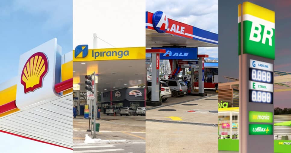 Shell, Ipiranga, Ale e BR sofrem com decreto que acerta os frentistas (Foto: Divulgação)