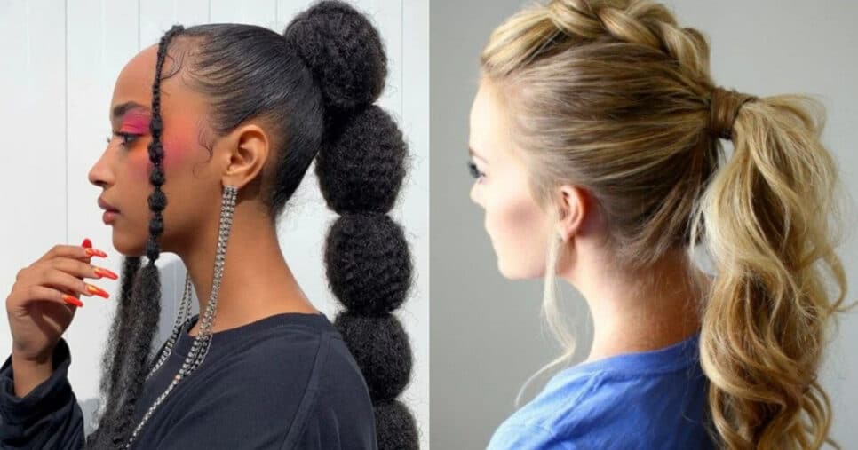 Rabo de cavalo com volume para o Carnaval (Foto: Reprodução/Montagem TV Foco)