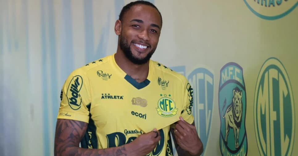 Rafa Silva, novo reforço do Mirassol e ex-Corinthians (Foto: Felipe Modesto/Agência Mirassol)