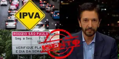 Isenção no IPVA e rodízio na era Nunes em São Paulo à lista de motoristas (Reprodução: Globo)