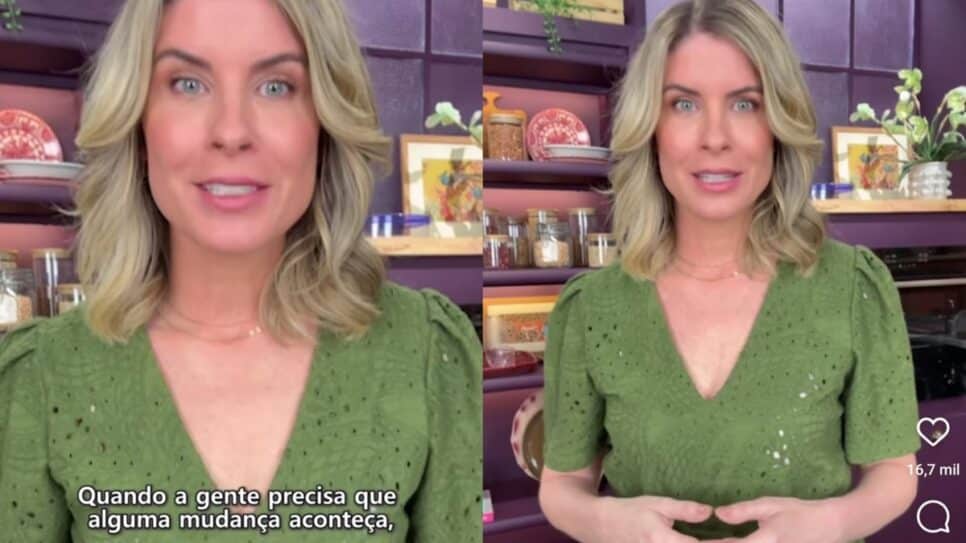 Rita Lobo anuncia demissão em vídeo aos seguidores (Fotos: Reprodução/ Instagram/ Montagem)