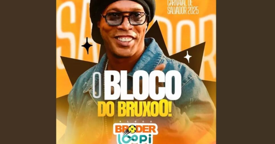 Ronaldinho Gaúcho anuncia bloco de carnaval - (Foto: Divulgação / Instagram)