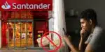 Fim de serviço crucial do Santander e choro dos clientes (Reprodução: Montagem TV Foco)