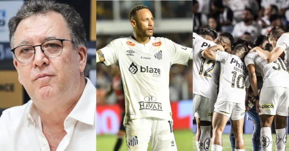 Teixeira libera PIX por 3 reforços no Santos em 2025 - Foto: Montagem