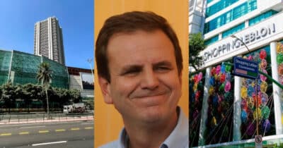 Eduardo Paes chega com ordem que afeta o Shopping Lebron e Rio Sul (Foto: Divulgação)