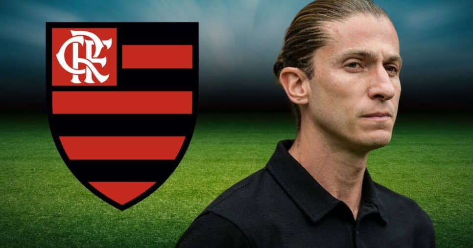 Filipe Luís (Foto: Reprodução / Flamengo / Montagem TV Foco)