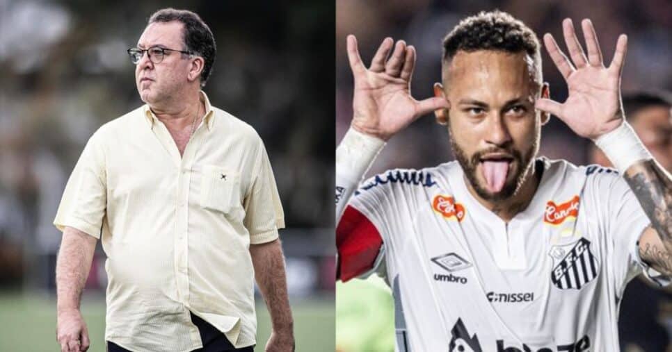 Santos tem chegada de mais um reforço pra jogar com Neymar e veredito do presidente - (Montagem / TV FOCO)