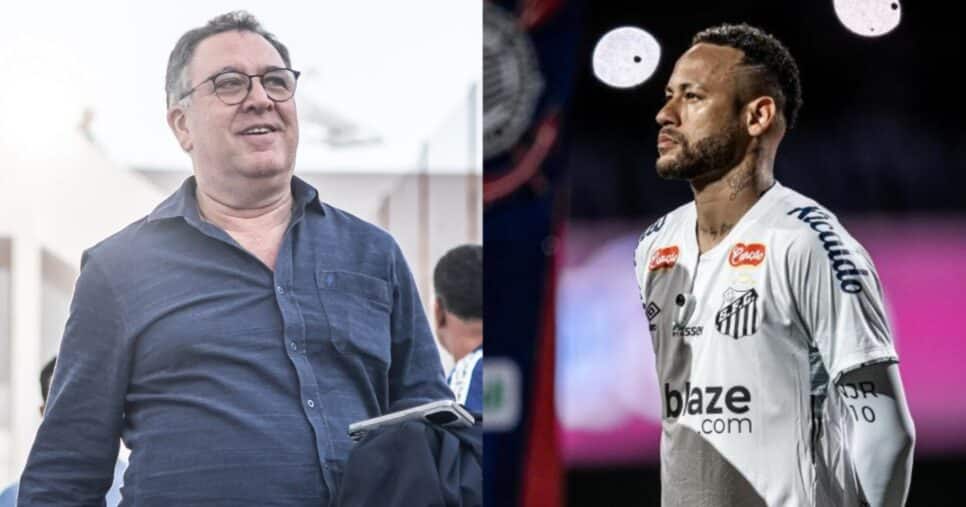 Teixeira ciente: Neymar é afastado no Santos hoje (14)