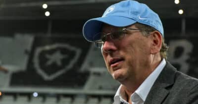 John Textor, dono da SAF do Botafogo (Foto: Thiago Ribeiro/AGIF)