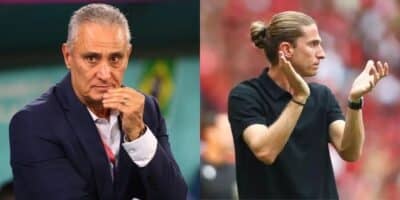 Vingança de Tite contra o Flamengo (Reprodução: Hannah Mckay / Gilvan de Souza)