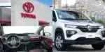 Toyota lança carro para aniquilar o Renault Kwid (Reprodução: Montagem TV Foco)