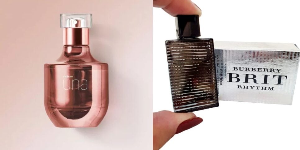 Una Tradicional e Burberry Brit (Foto: Reprodução / Mercado Livre)
