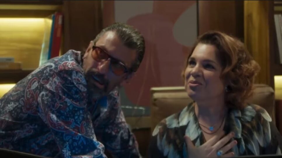 Violeta e Osmar se acertam e voltam a ficar juntos (Foto: Reprodução/ TV Globo)