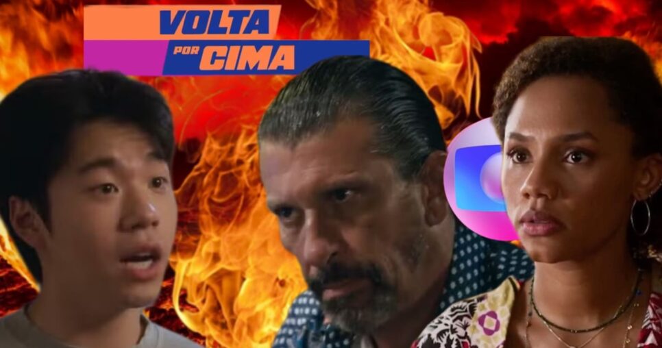 Barraco com Jin e apunhalada em Madalena: Osmar faz inferno com 2 vinganças em Volta Por Cima (Foto: Reprodução/ TV Globo/ Montagem TV Foco)