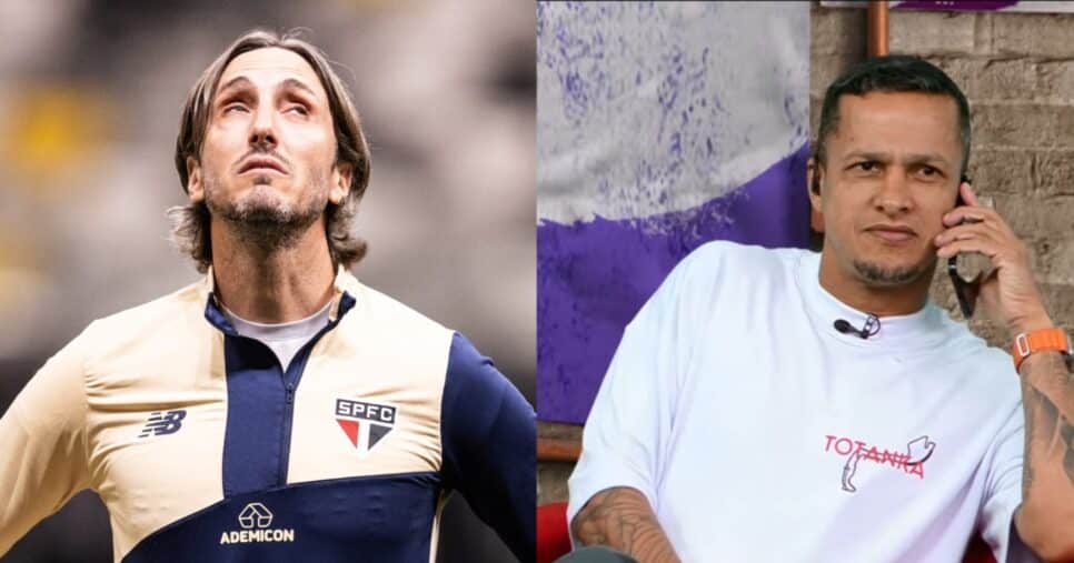 Souza paralisa Donos da Bola com notícia de Zubeldía - (Montagem / TV FOCO)