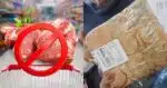 180kg de comida podre Anvisa interdita supermercado no RJ (Foto: Montagem/ TV Foco)