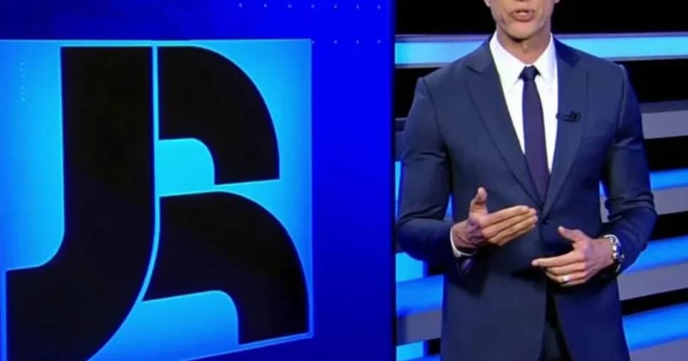 Âncora da Record passa mal ao vivo (Foto: Reprodução - Record)
