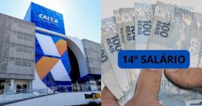Caixa / 14 salário - Montagem: TVFOCO