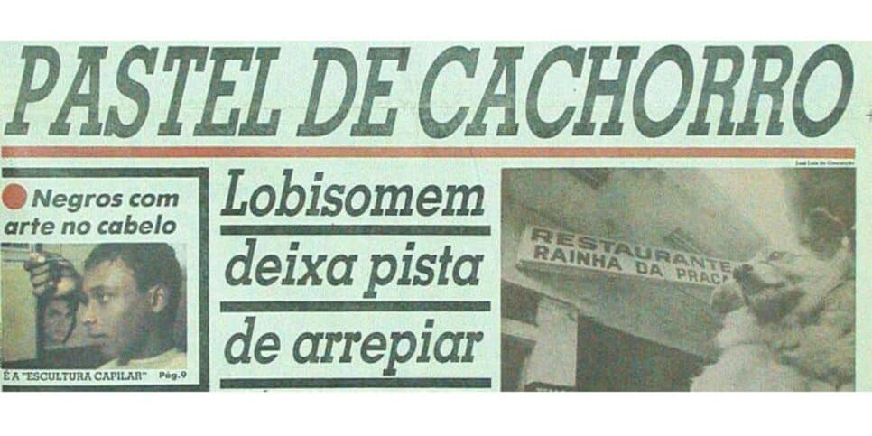 Capa do Notícias Populares de 14 de julho de 1990 (Foto: Reprodução / Folhapress)