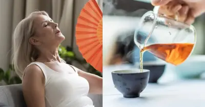 Tchau, menopausa: Chá popular caseiro dá fim a 4 sintomas que tiram a paz das 40+ IMEDIATAMENTE