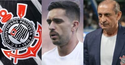 Coronado e +4: Augusto Melo anuncia ADEUS de 5 joias do Corinthians e Ramón Díaz está ciente - Foto: Montagem