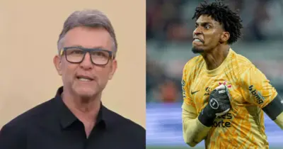 Neto para Band com saída exigida da Hugo Souza no Corinthians para jogar em outro gigante do Brasil