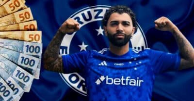 Cruzeiro garante reforço de peso além de Gabigol no elenco (Foto Reprodução/Montagem/Tv Foco/Lennita/Canva/Pedro Vilela/Getty Images)