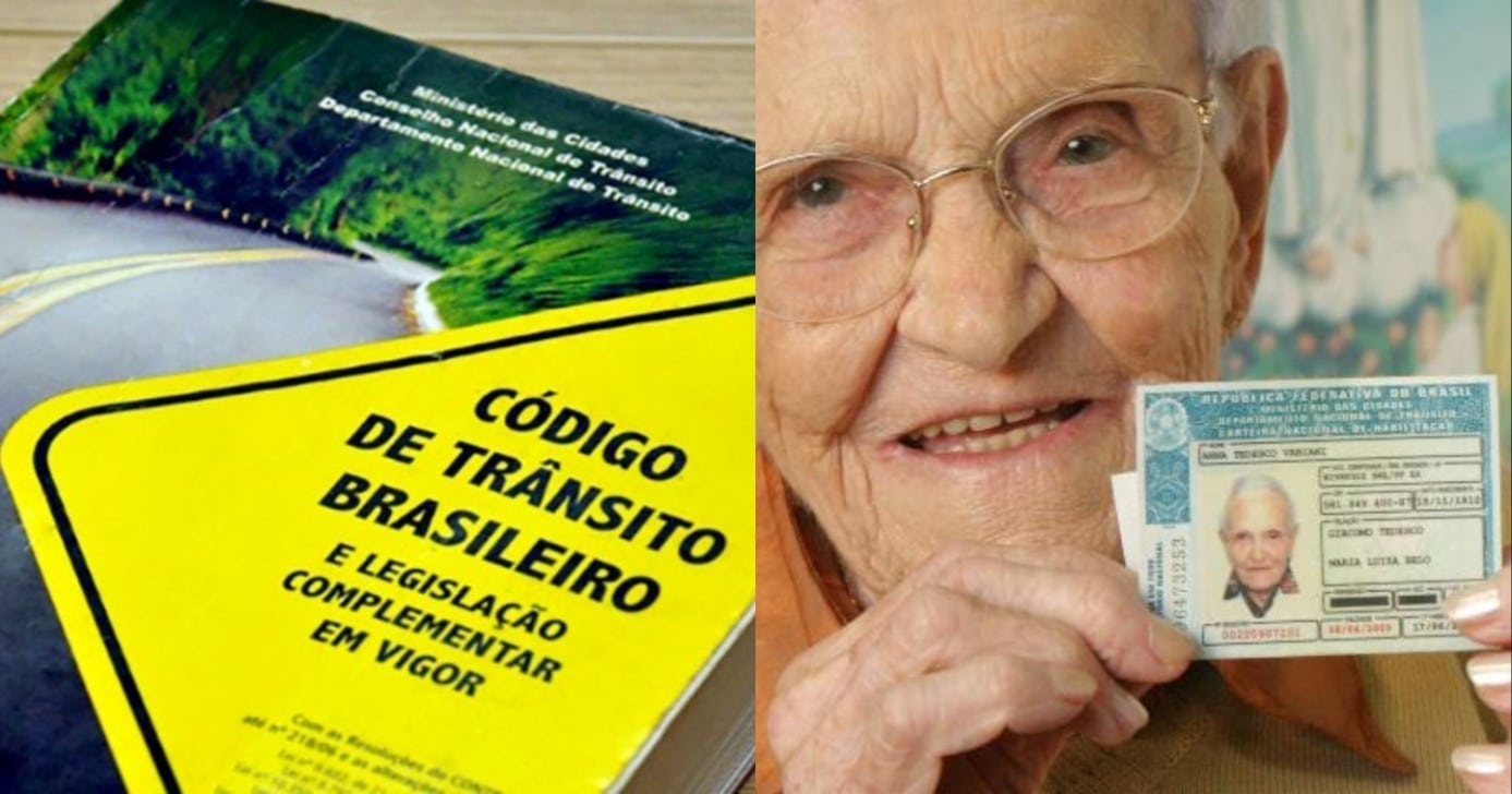 Decreto do CTB e fim antecipado da CNH: Lei atinge idosos 60+ (Foto: Reprodução/ Internet)