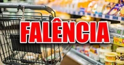 Falência de rede de supermercados (Foto: Reprodução)