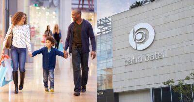 Família em shopping e Pátio Batel (Fotos: Reproduções / Canva / Internet)