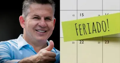 Folga extra e Mauro Mendes ciente no MT: Feriado é confirmado na terça-feira (08/04) para salvar CLTs de Cuiabá