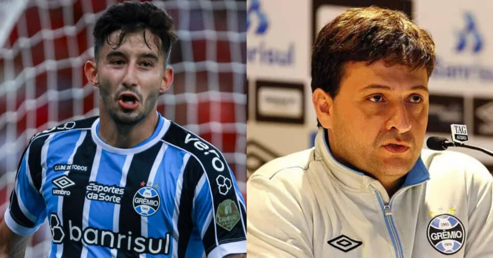 Grêmio dá rasteira no Inter e tem +1 reforço pra Villasanti (Foto: Reprodução/Montagem TV Foco)