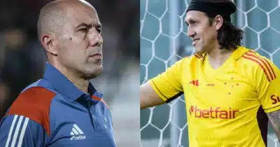 Leonardo Jardim - Cássio - Cruzeiro (Foto: Reprodução)