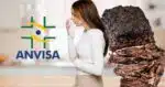 Logo Anvisa, mulher passando mal e carne estragada (Fotos: Reproduções / Internet / Canva / Freepik)