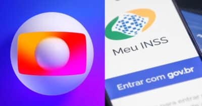 Logo da Globo / INSS - Montagem: TVFOCO