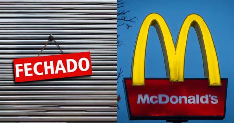 Lojas fechadas - McDonald’s (Foto: Reprodução)