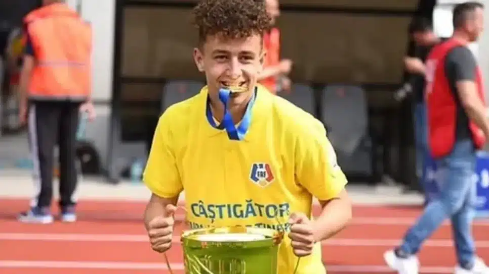 Luca Manolache, jogador de futebol, morre aos 19 anos (Foto: Reprodução/ Internet)