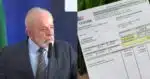 Lula / Conta de luz - Montagem: TVFOCO