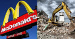 McDonald's vai sofrer demolição (Foto: Divulgação)