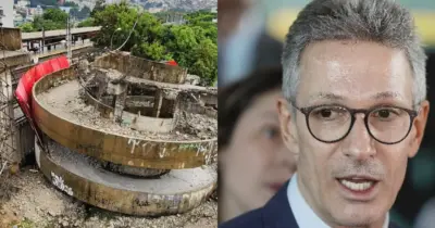 Romeu Zema ciente em MG: Demolição abala estação de metrô popular em BH e revolta mineiros em 2025